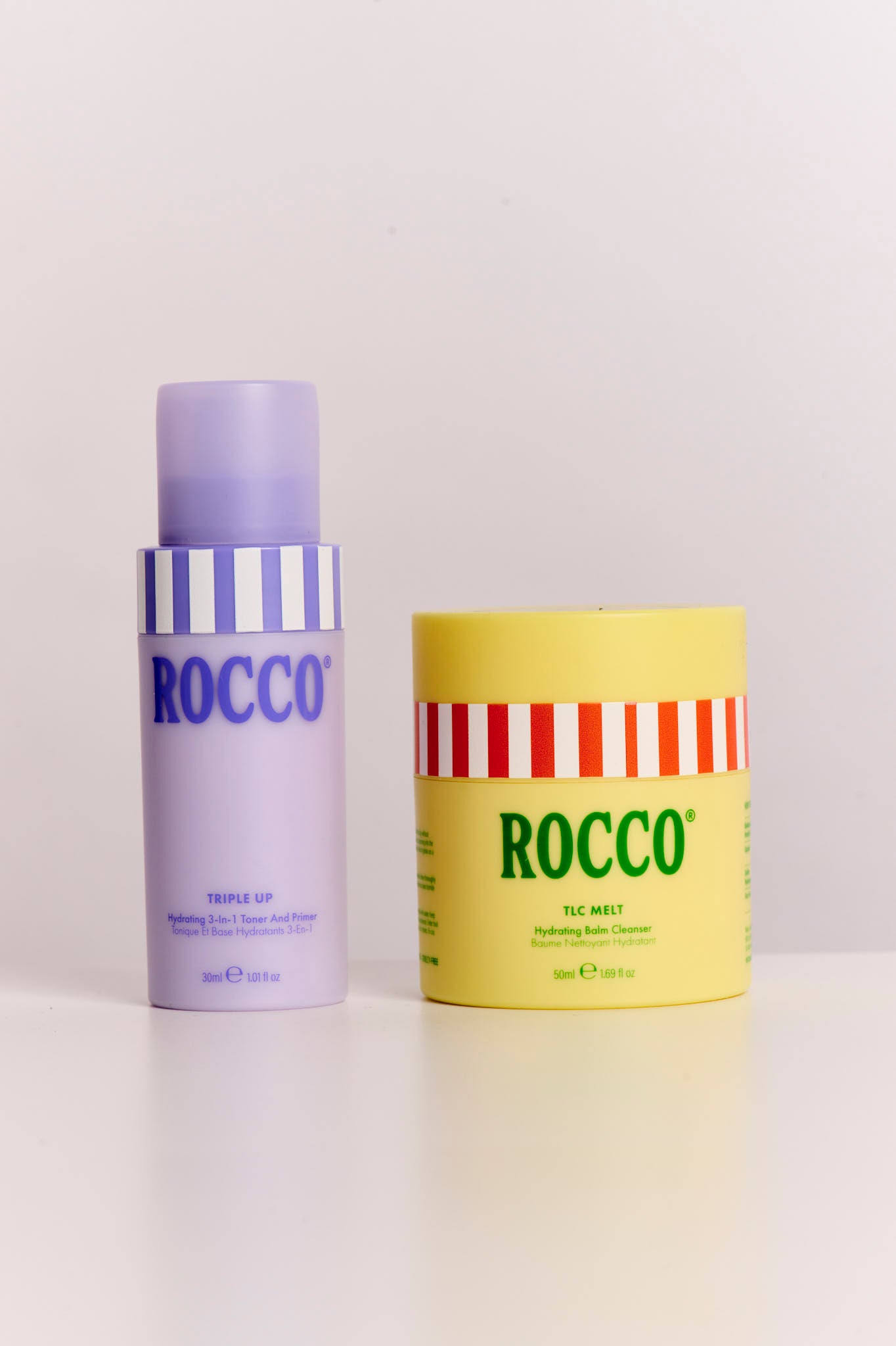 ROCCO Triple Up and TLC Melt on a white background.